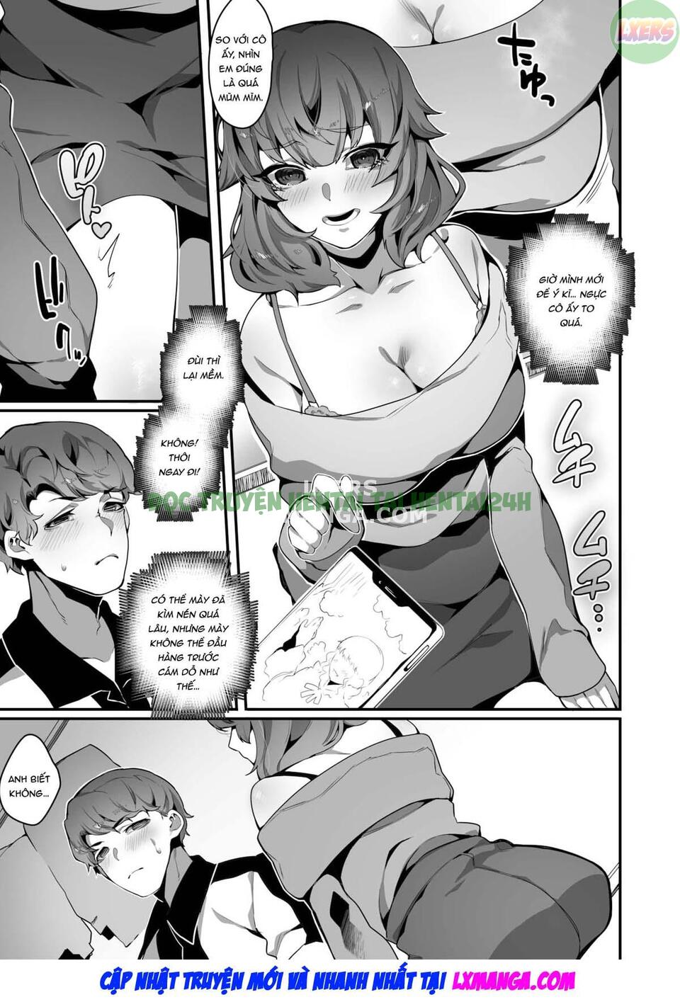 Xem ảnh 7 trong truyện hentai Please Keep It A Secret From My Girlfriend - One Shot - truyenhentai18.pro