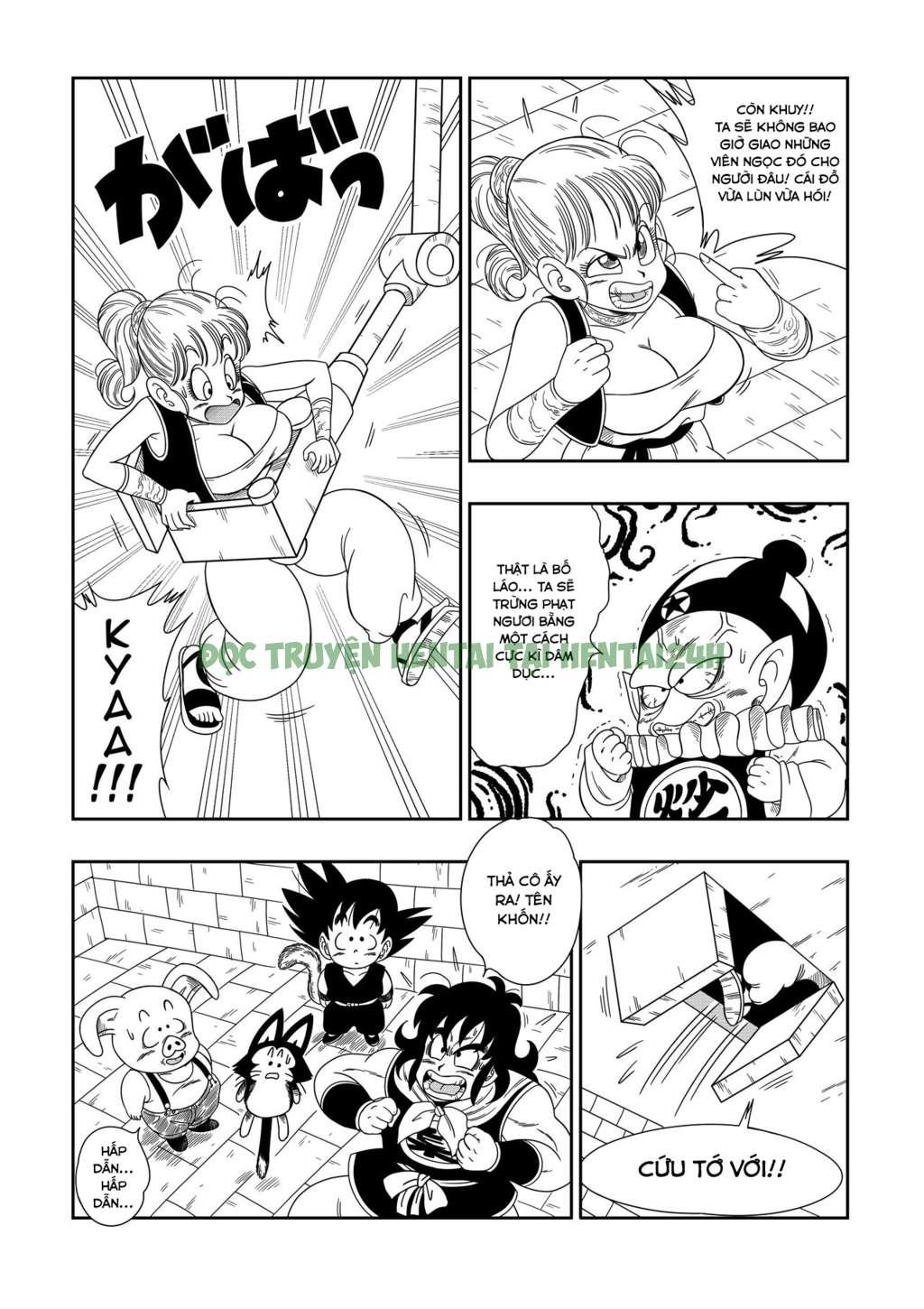 Hình ảnh 3 trong Punishment In Pilaf's Castle - One Shot - Hentaimanhwa.net