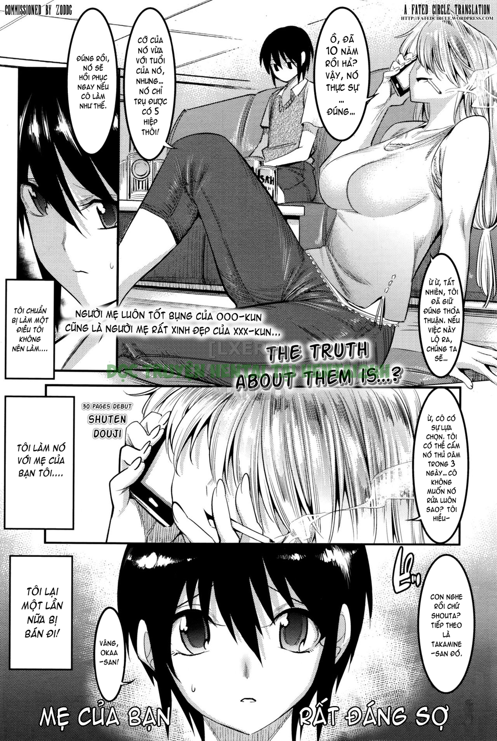 Hình ảnh 0 trong Really Scary Friends' Mothers - One Shot - Hentaimanhwa.net