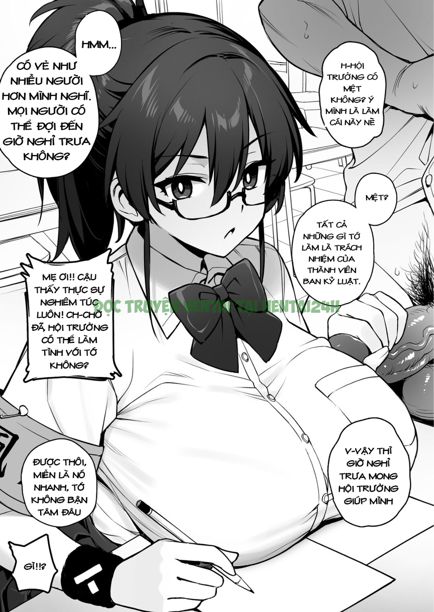 Xem ảnh Rumor Has It That The New Chairman Of Disciplinary Committee Has Huge Breasts - One Shot - 5 - Hentai24h.Tv