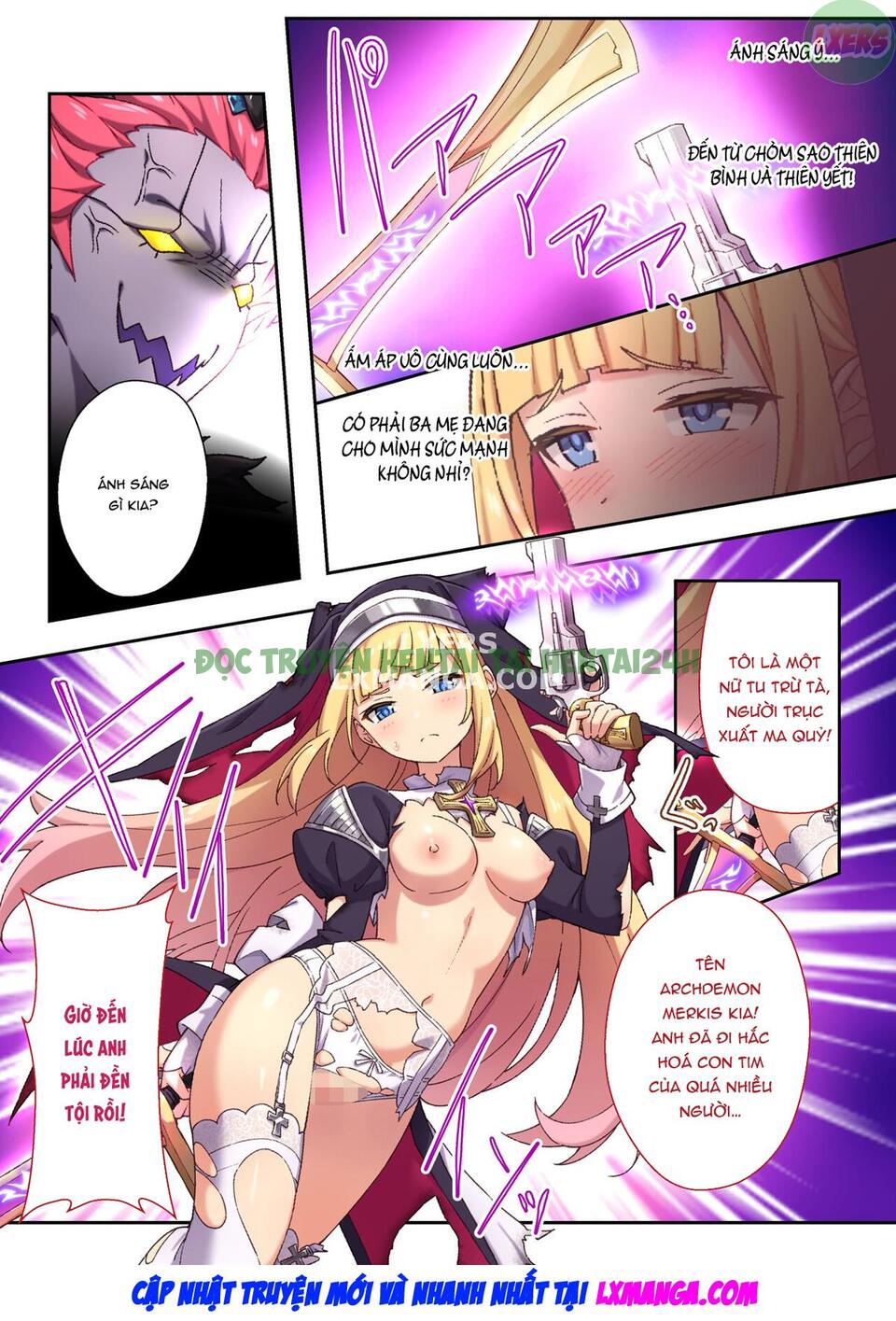 Hình ảnh 49 trong Sister Charlotte The Exorcist ~Bodily Beast Purification - One Shot - Hentaimanhwa.net