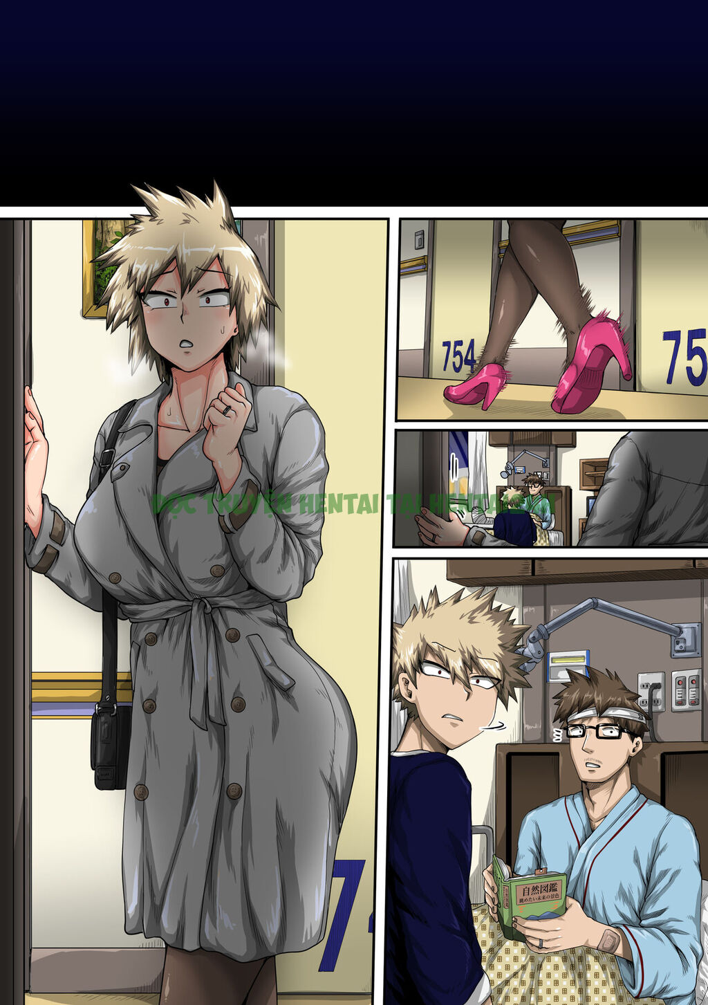 Hình ảnh 3 trong Summer Vacation With Bakugo's Mom Part Two - One Shot - Hentaimanhwa.net