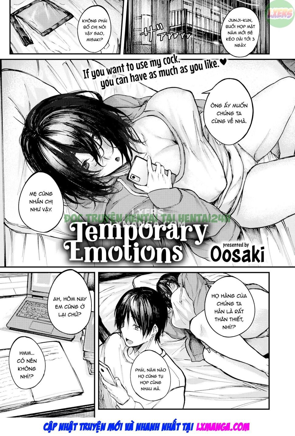 Hình ảnh 3 trong Temporary Emotions - One Shot - Hentaimanhwa.net