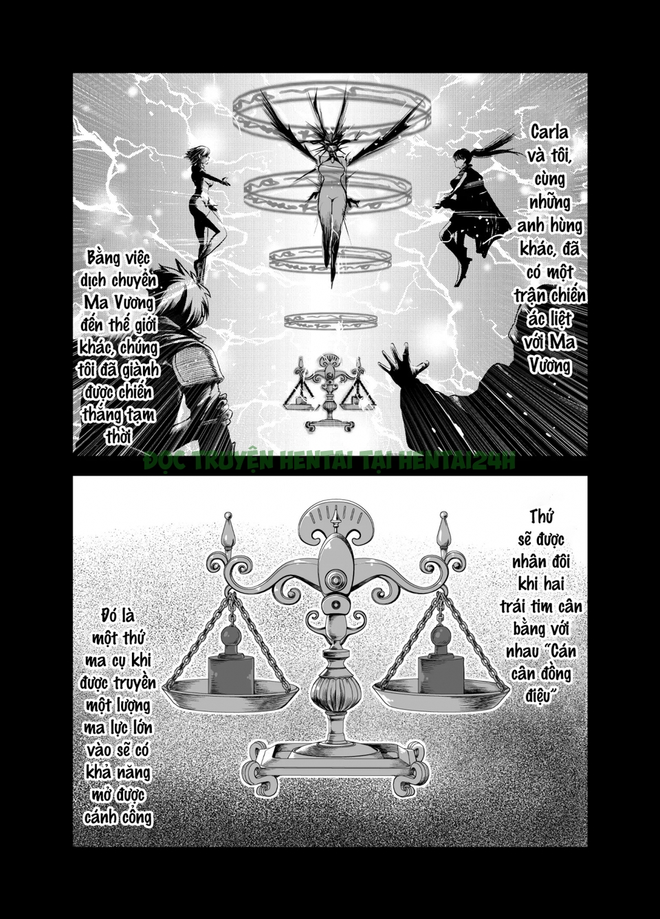 Xem ảnh 6 trong truyện hentai Tenbin No Sei De Kaerenai Mahoutsukai - One Shot - truyenhentai18.pro