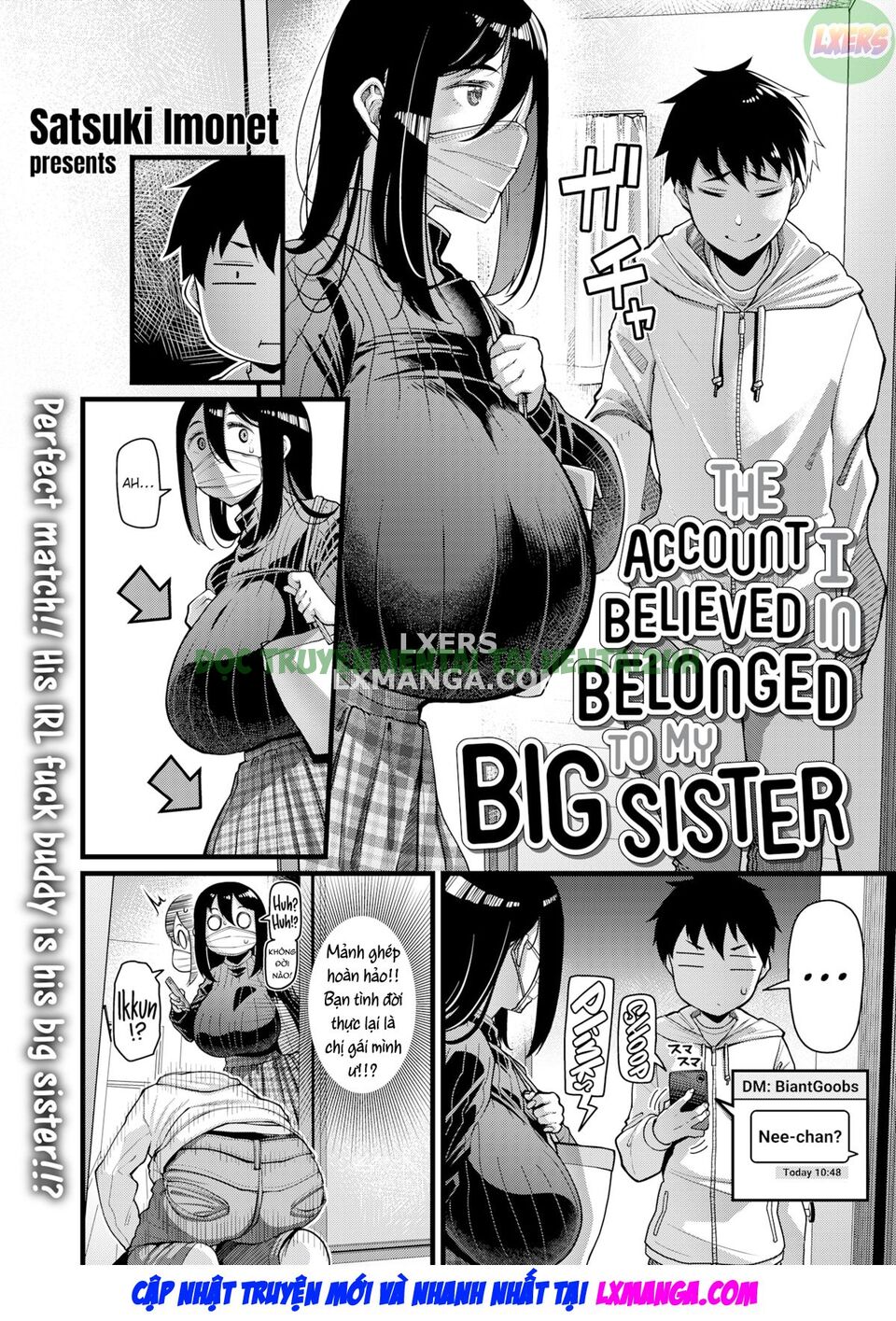 Xem ảnh The Account I Believed In Belonged To My Big Sister - One Shot - 4 - Hentai24h.Tv