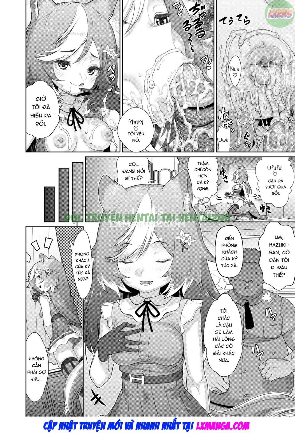 Hình ảnh 16 trong The Animal-Eared Little Ladies Sexual Plaything - One Shot - Hentaimanhwa.net