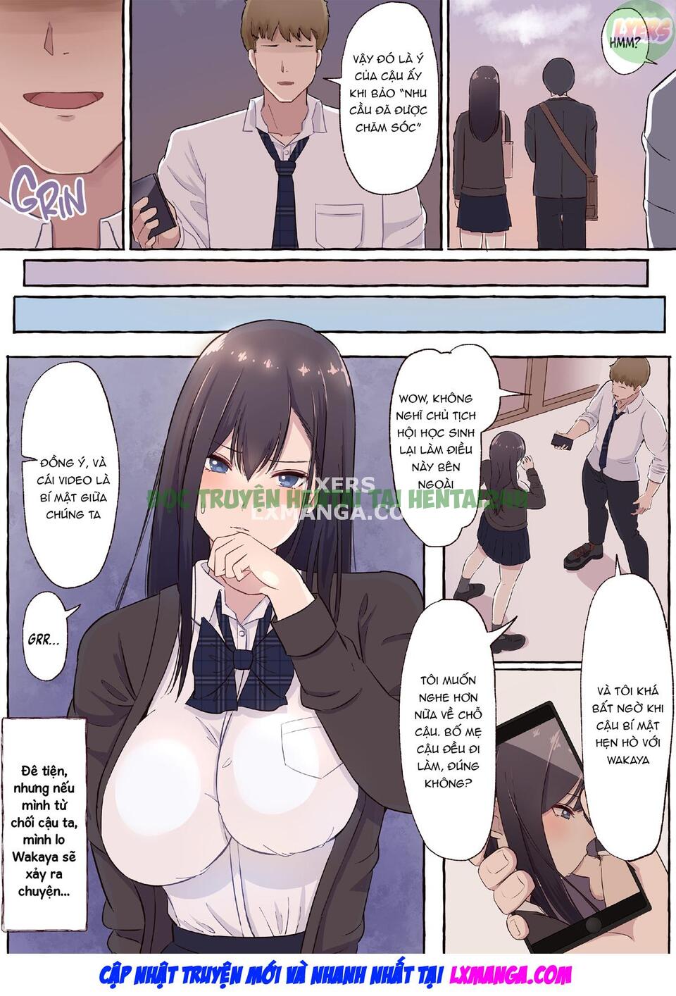 Xem ảnh 11 trong truyện hentai The Busty Class President Finds A New Lover - One Shot - truyenhentai18.pro