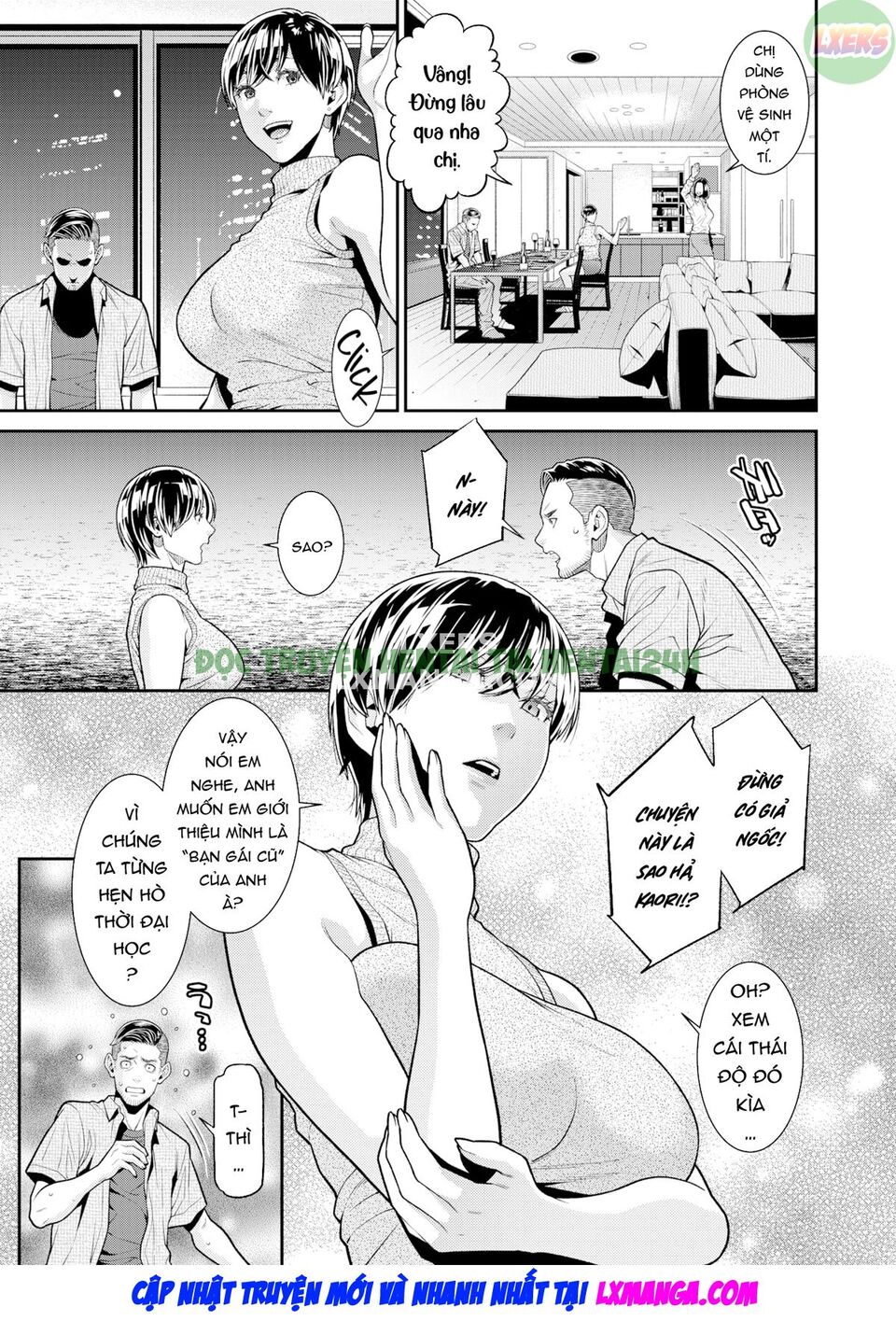 Hình ảnh 5 trong The Subordinate Brought Home By His Career Woman Wife Turned Out To Be His Ex-Girlfriend - One Shot - Hentaimanhwa.net