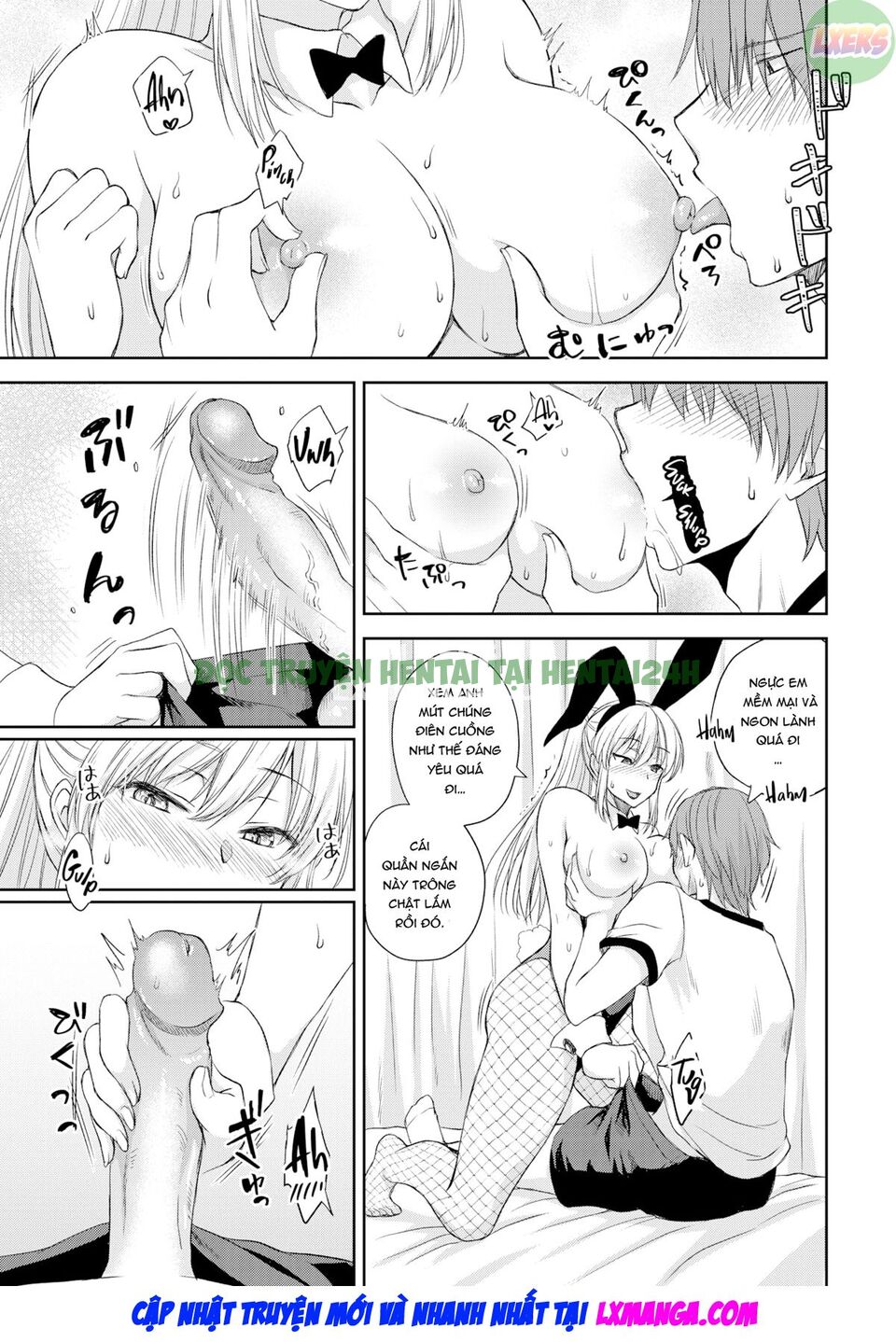 Hình ảnh 11 trong The Things I Want To Do With My Bunny Girlfriend - One Shot - Hentaimanhwa.net