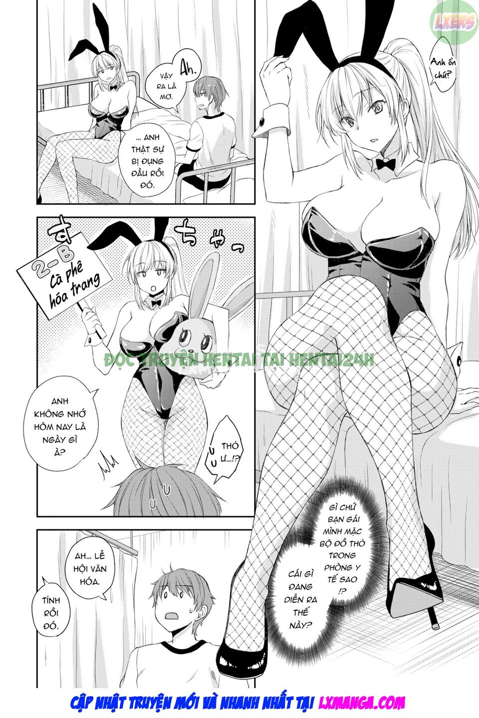Hình ảnh 4 trong The Things I Want To Do With My Bunny Girlfriend - One Shot - Hentaimanhwa.net