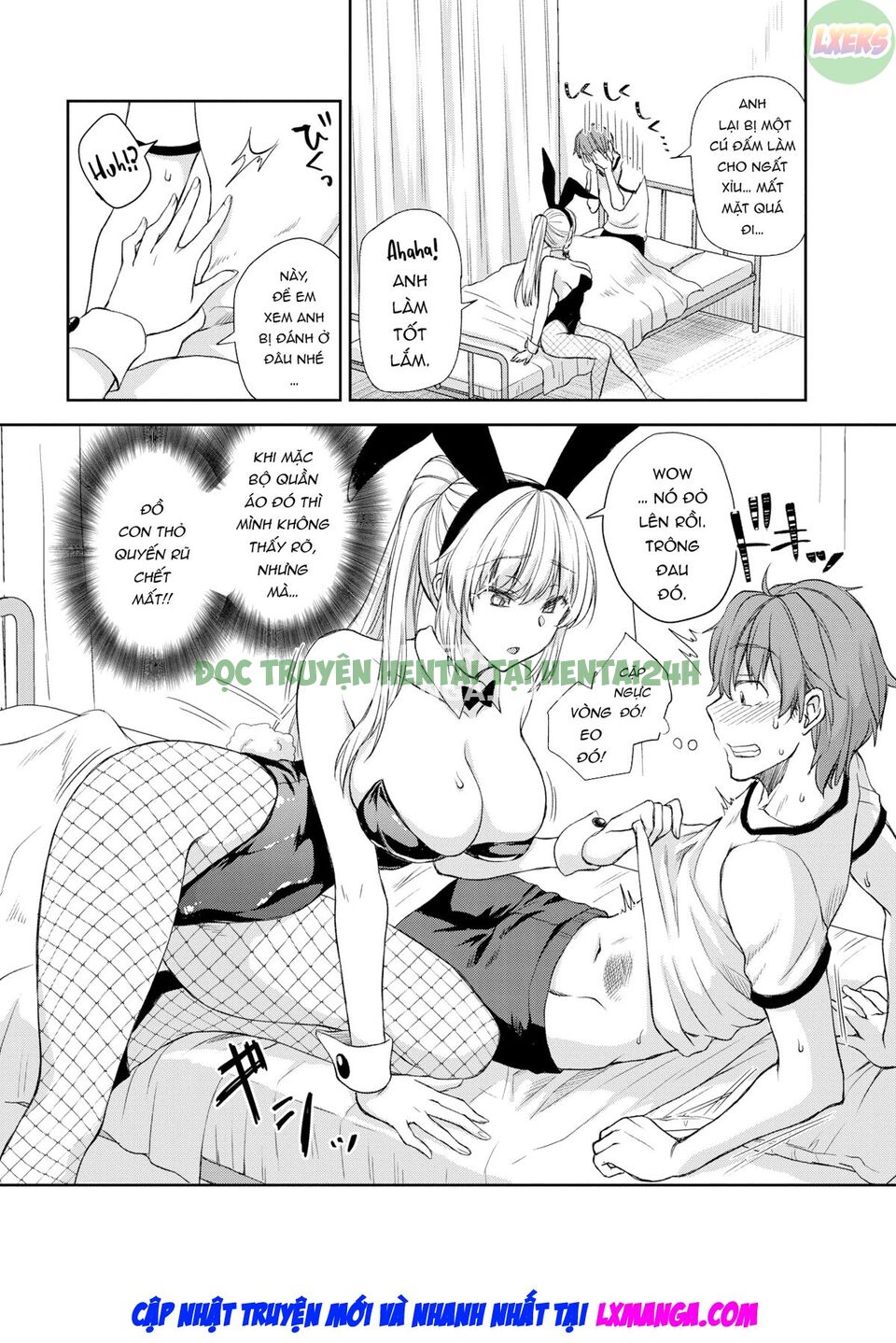Hình ảnh 8 trong The Things I Want To Do With My Bunny Girlfriend - One Shot - Hentaimanhwa.net