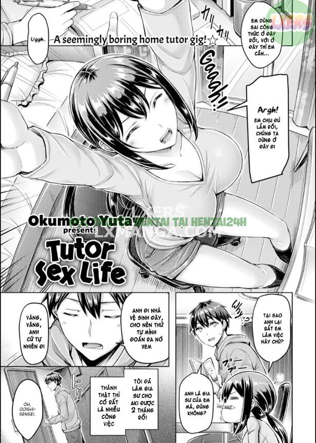 Xem ảnh 0 trong truyện hentai Tutor Sex Life - Chapter 1 - truyenhentai18.pro