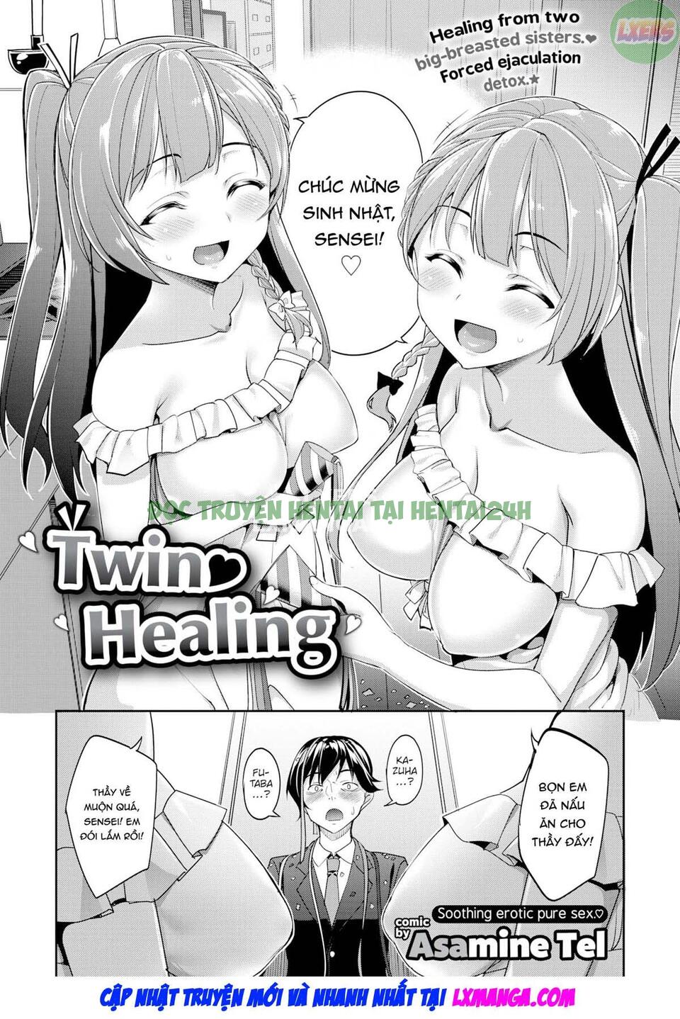 Xem ảnh 4 trong truyện hentai Twin Healing - One Shot - Truyenhentai18.net