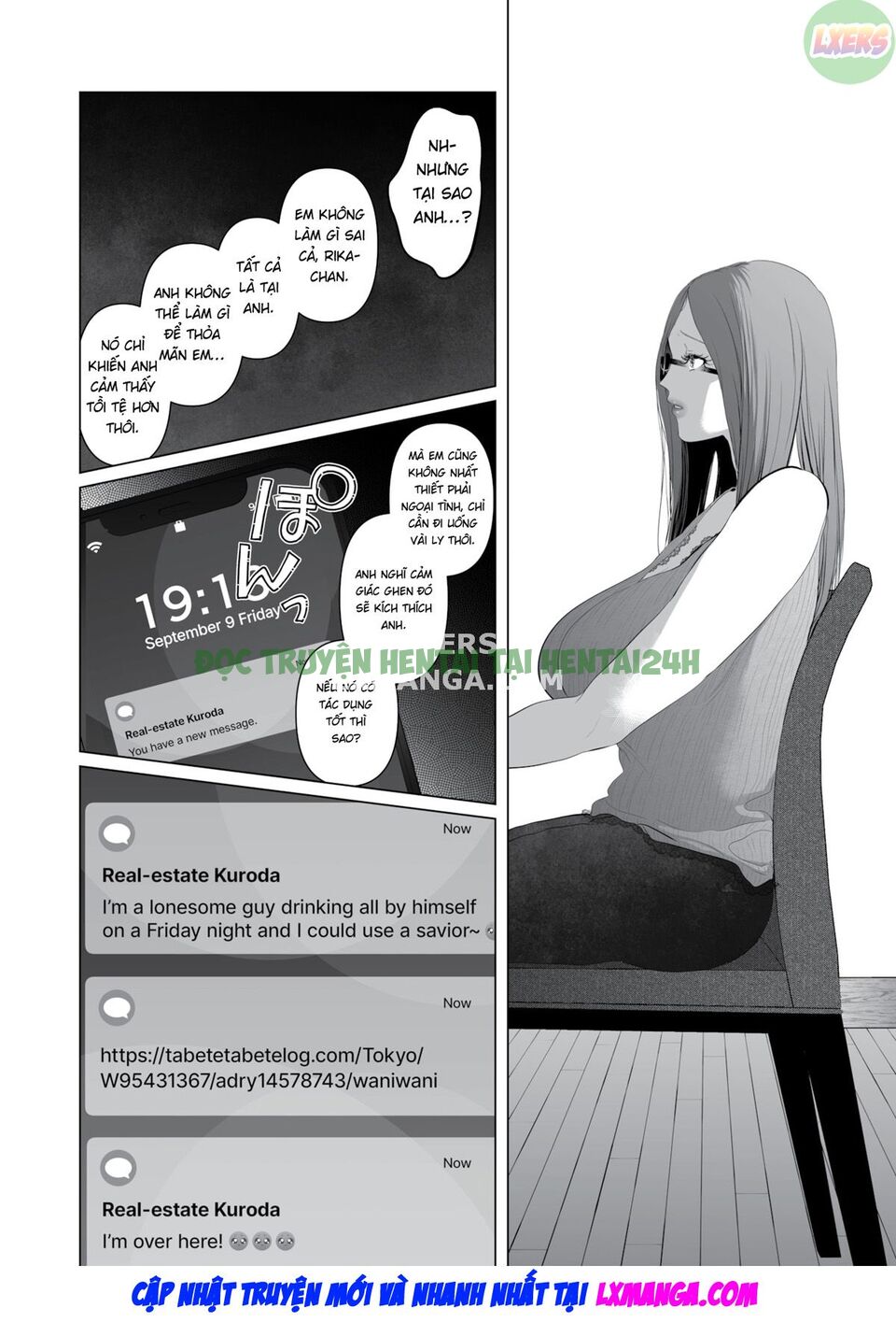 Hình ảnh 16 trong Whether You're Here Or Not - Chapter 1 - Hentaimanhwa.net
