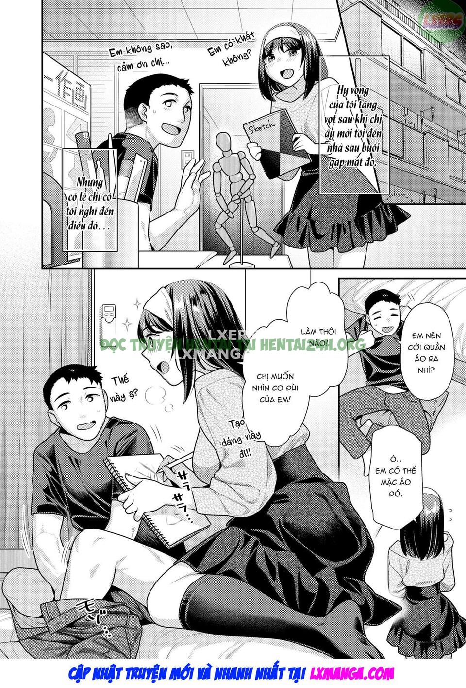 Hình ảnh 4 trong With A Realistic Touch - One Shot - Hentaimanhwa.net